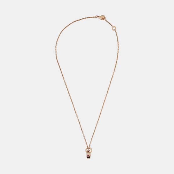 BVLGARI BVLGARI 18k Rose Gold Necklace