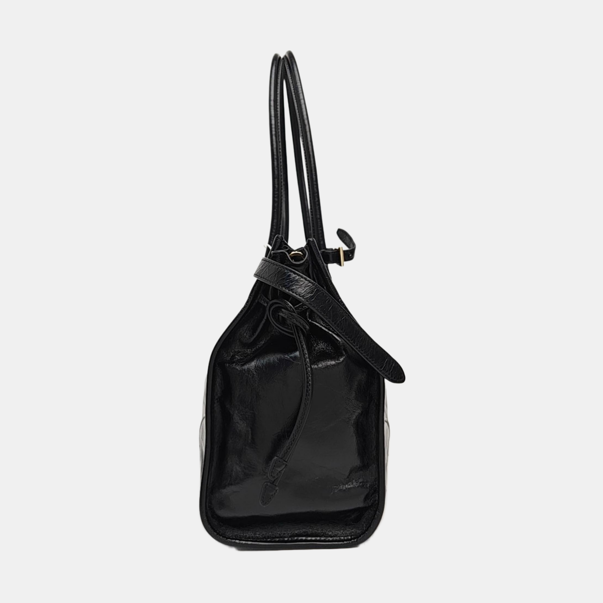 Bonnie Large Calfskin Black