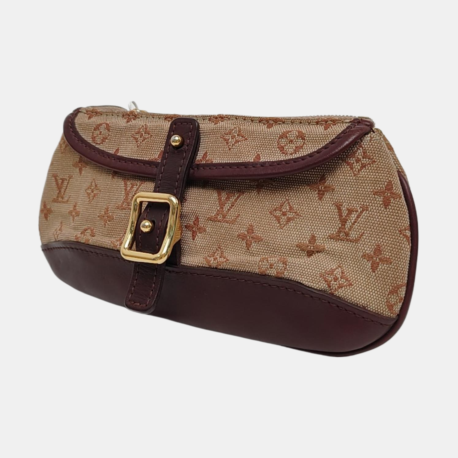 ANNE SOPHIE Monogram Canvas Beige