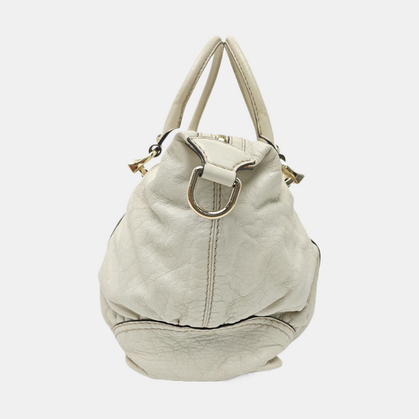 Calfskin Tote Bag White