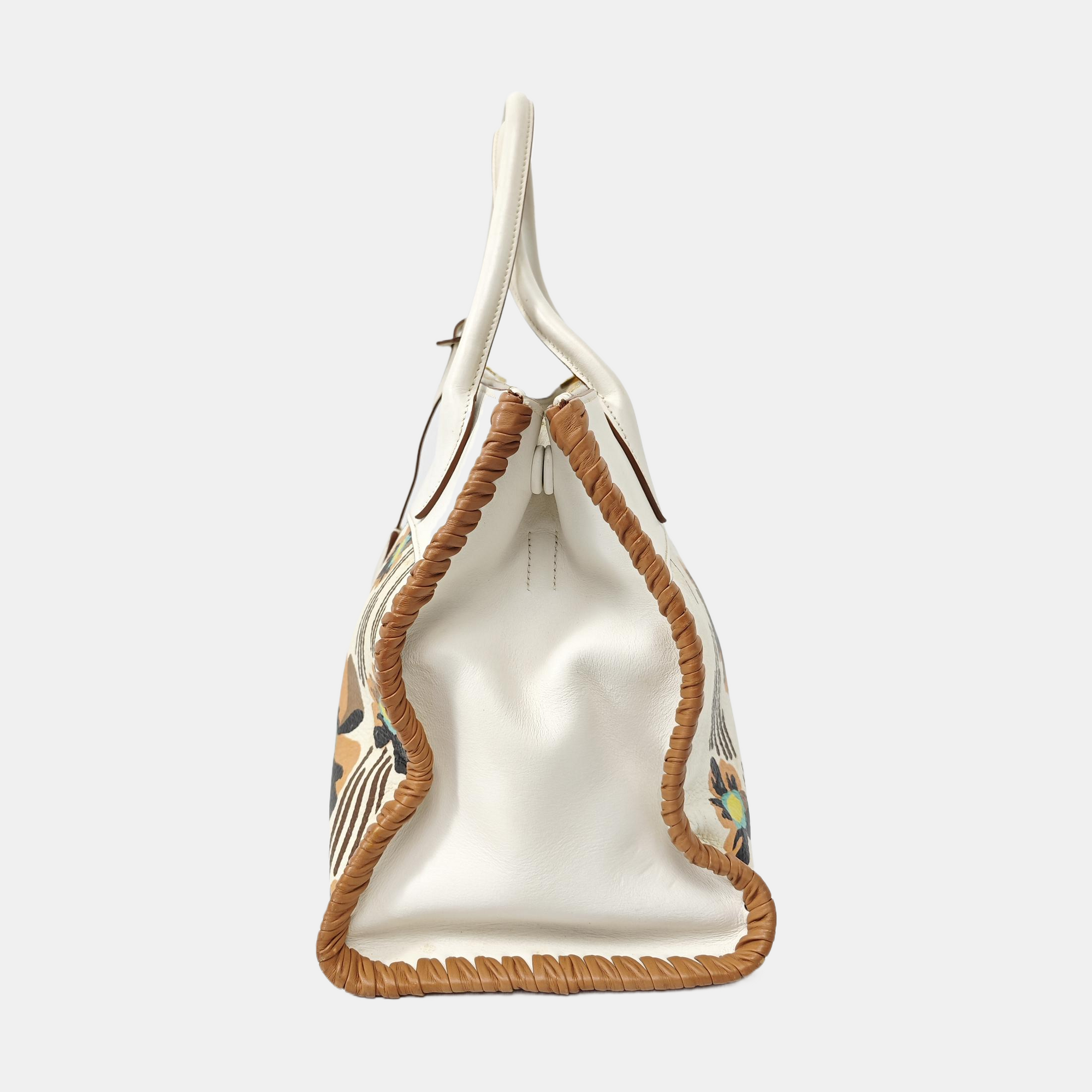 Esplanade Calfskin White