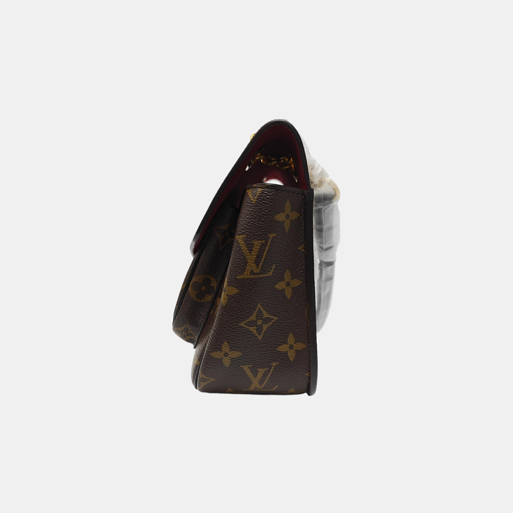 PASSY Monogram Coated Canvas Brown