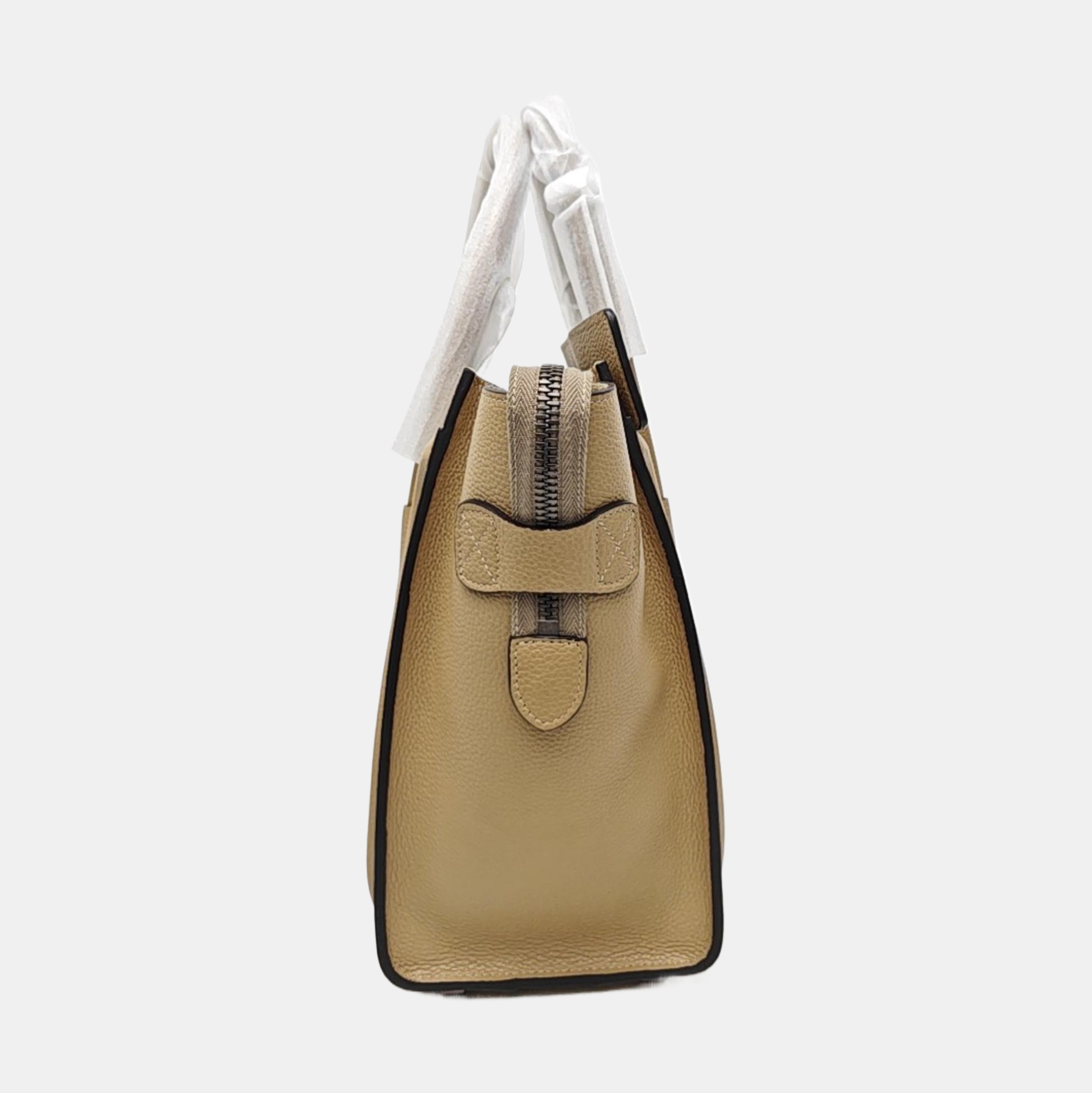 LUGGAGE Micro Calfskin Beige
