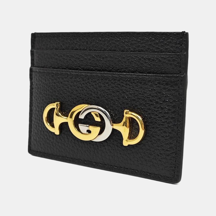 Zumi Calfskin Black Card Holder