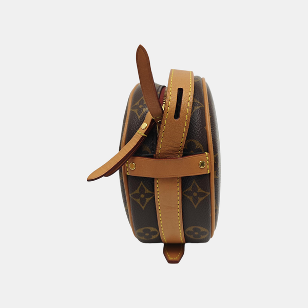 BOITE CHAPEAU PM Monogram Coated Canvas Brown