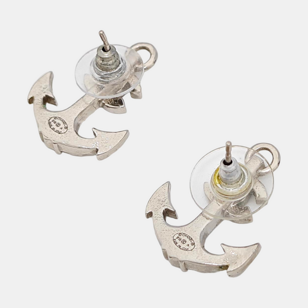 Metal Silver Stud Earrings