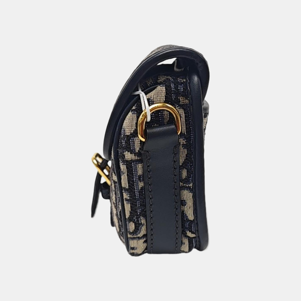 Bobby Small Oblique Canvas Blue