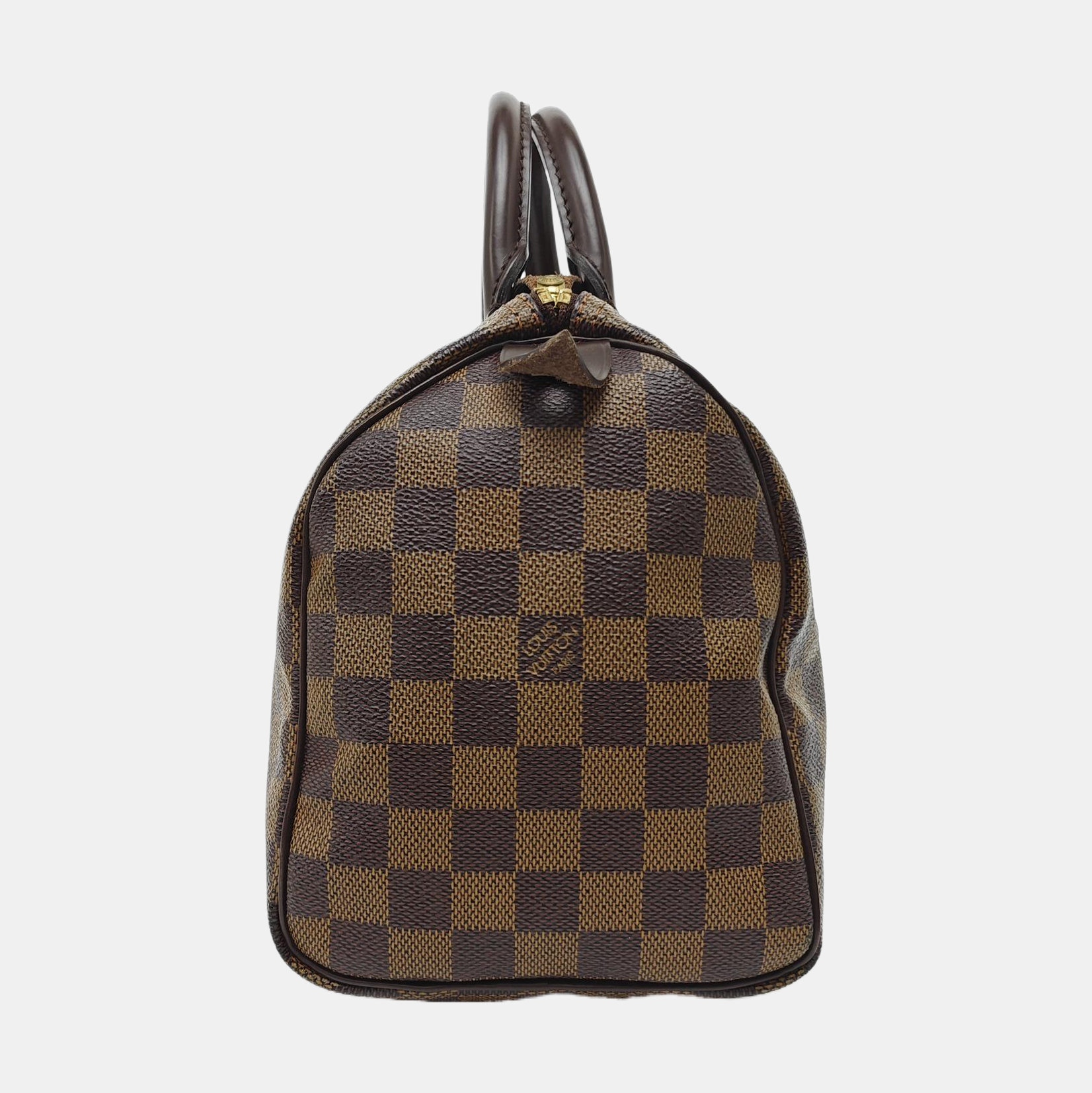 SPEEDY 25 Damier Ebene Coated Canvas Brown