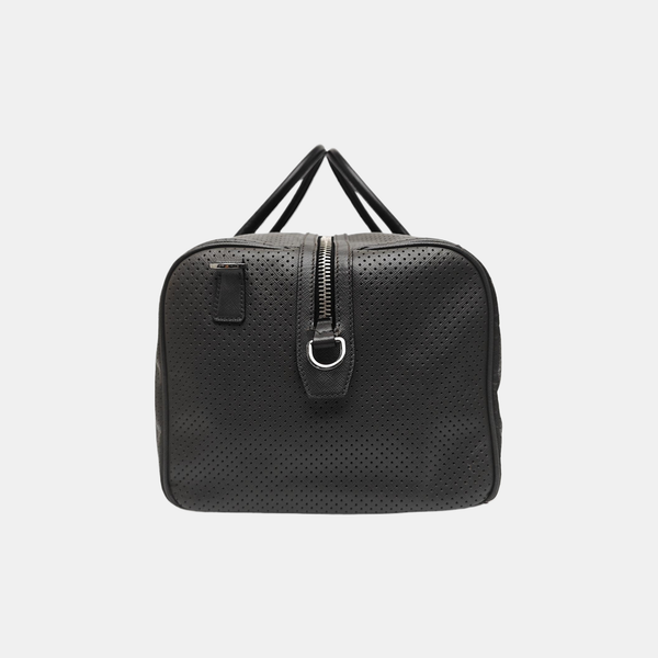 Calfskin Shoulder Bag Gray