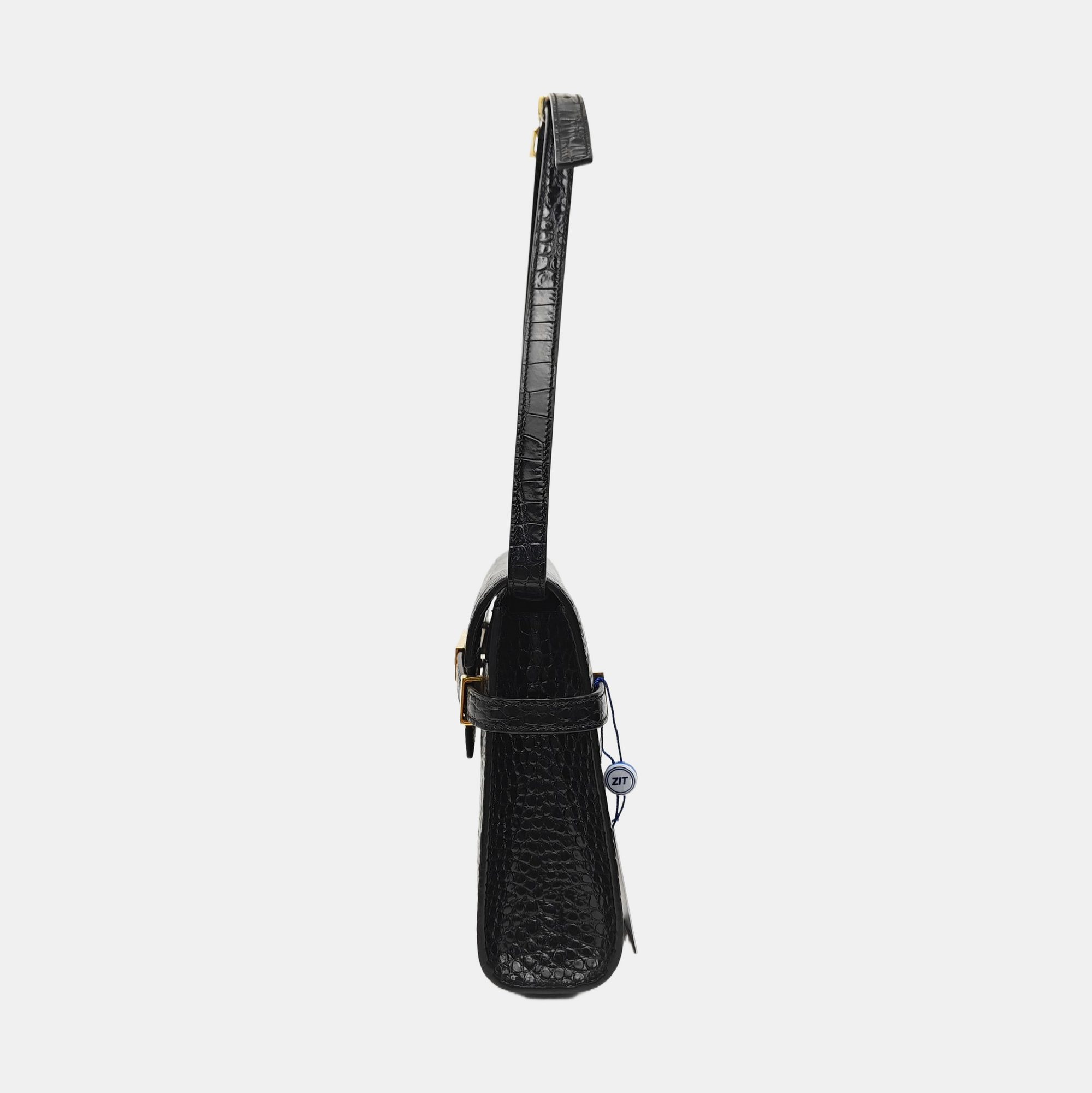 MANHATTAN Small Calfskin Black