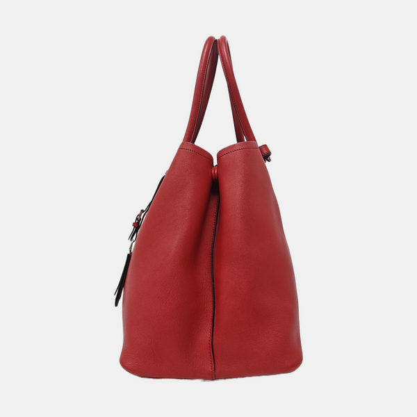 Double Calfskin Red