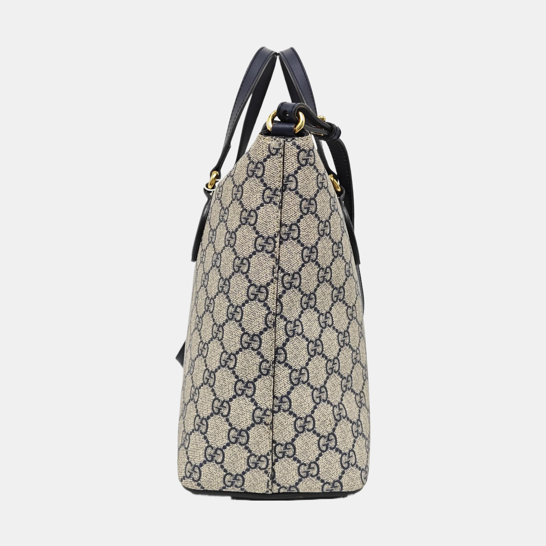 Courrier Monogram Coated Canvas Beige