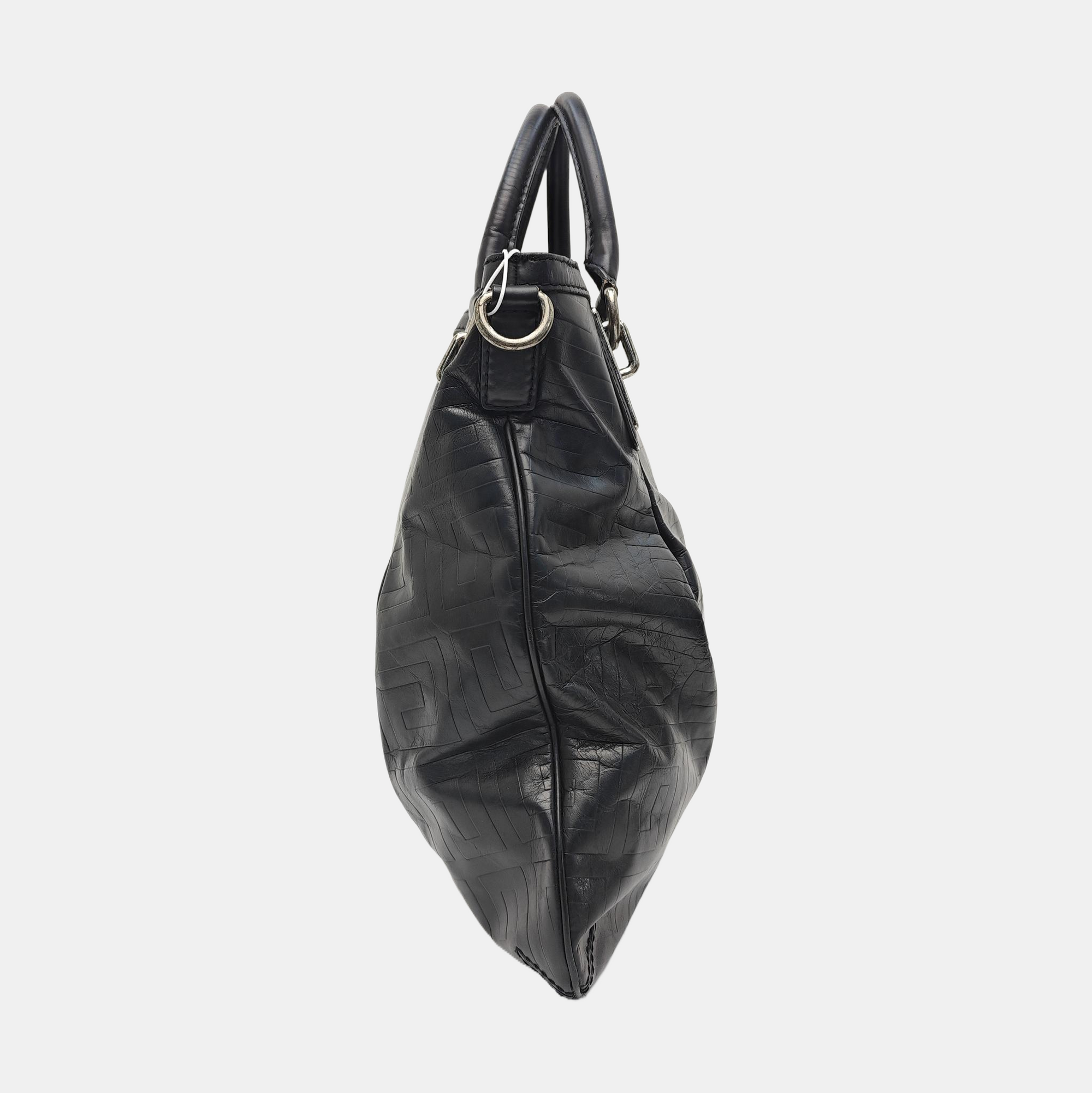 Calfskin Shoulder Bag Black