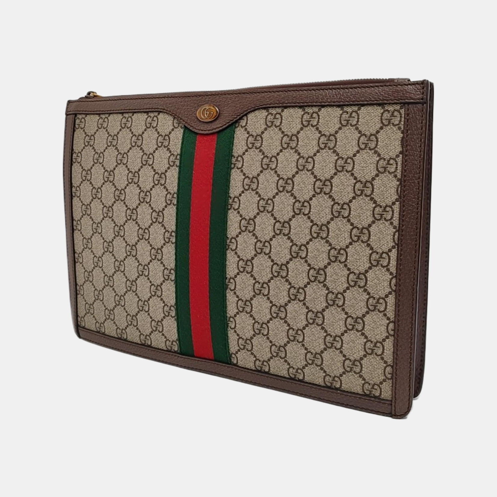 Ophidia Monogram Coated Canvas Beige