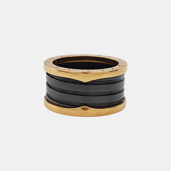 B.ZERO1 18k Rose Gold Ring EU 58