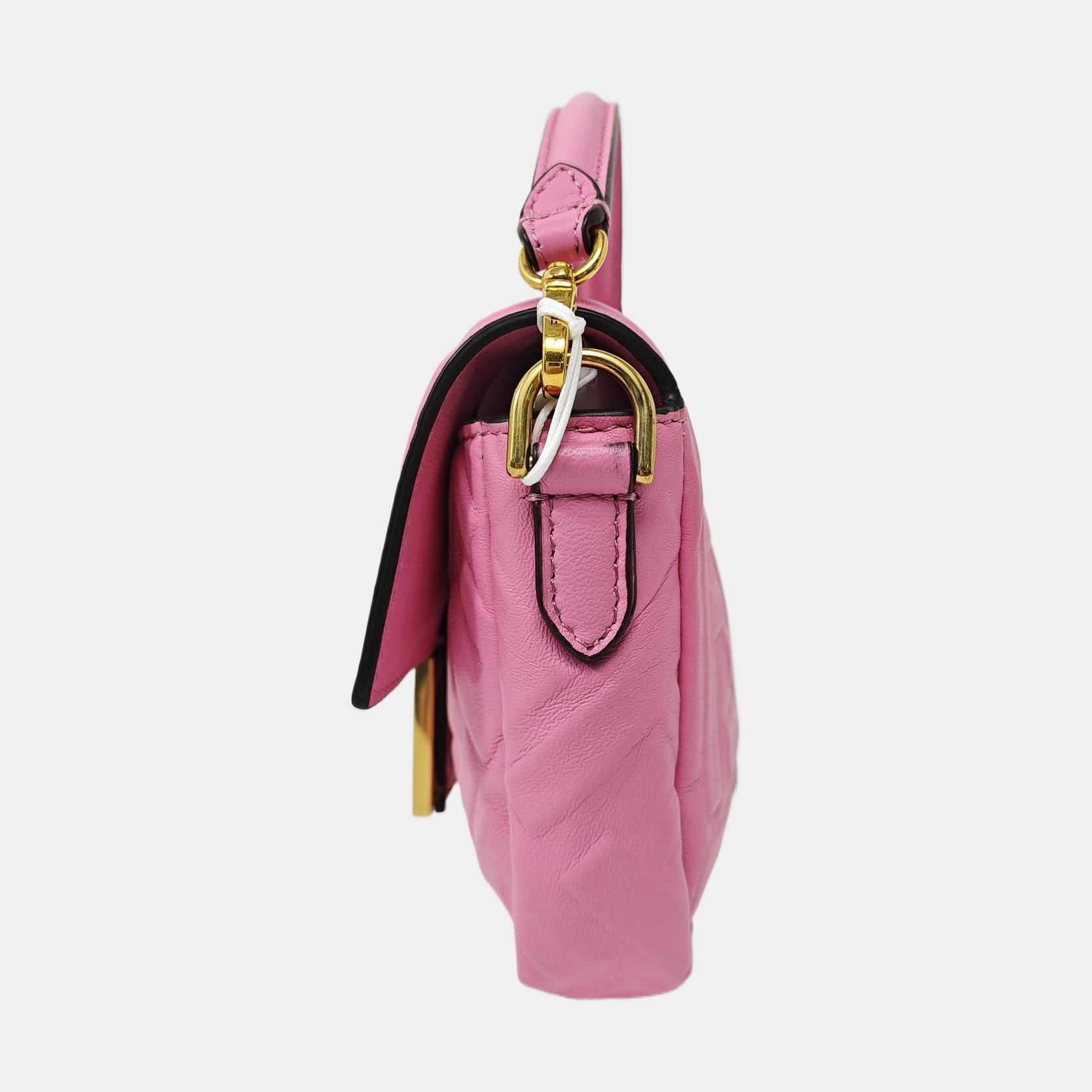 Baguette Mini Lambskin Red
