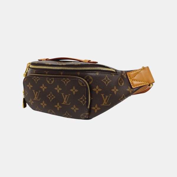 RUSH Monogram Coated Canvas Brown