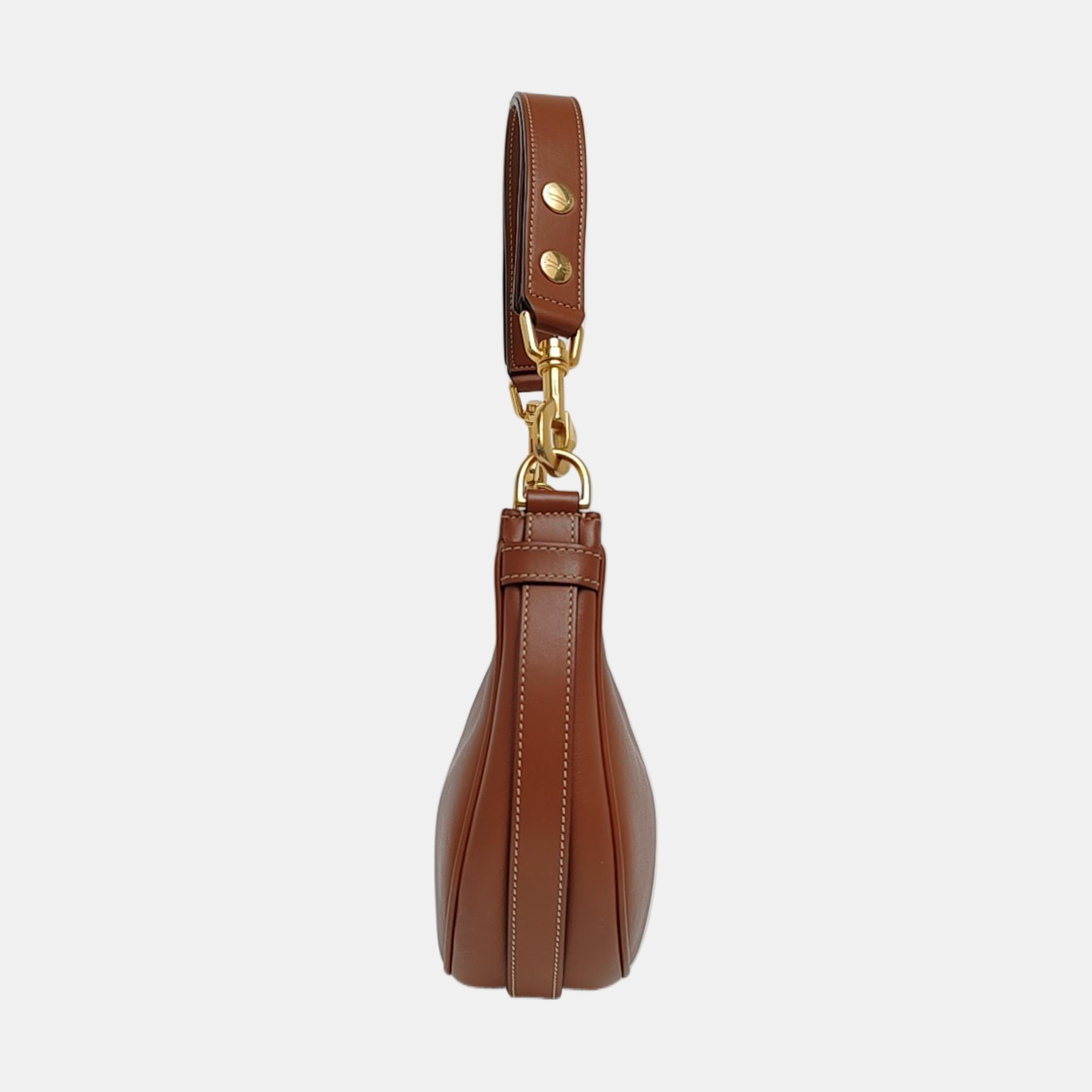 AVA pantorrilla mediana piel de becerro marrón