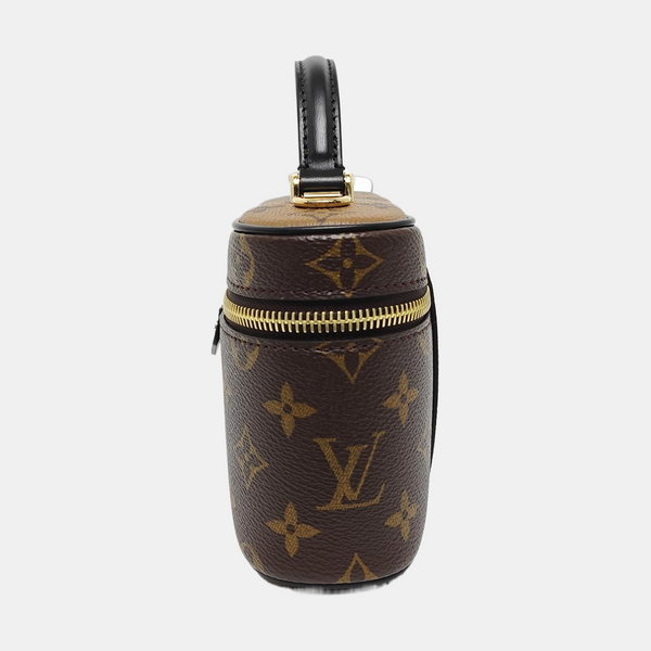 Vanity Chain Pouch Monogram Coated Canvas Brown