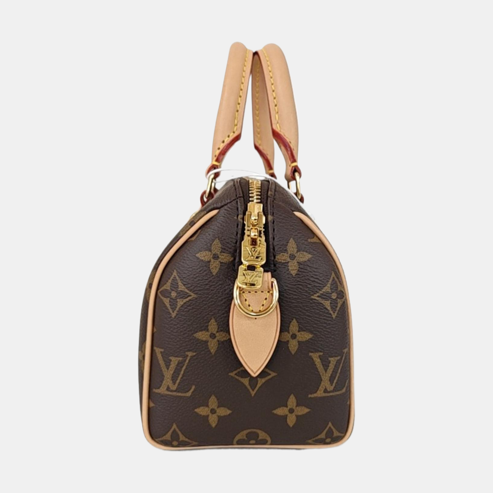 SPEEDY 20 Monogram Coated Canvas Brown