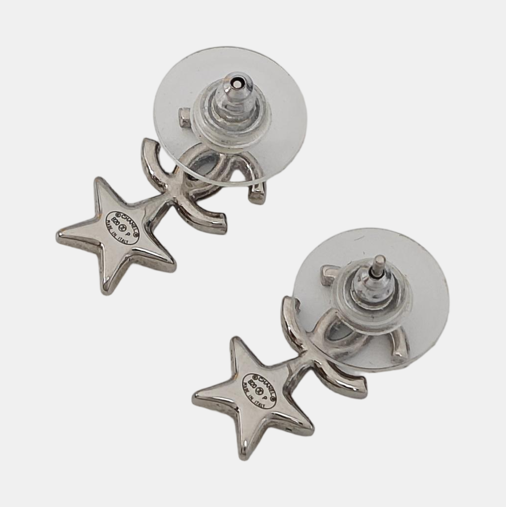 Metal Silver Stud Earrings