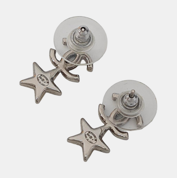 Metal Silver Stud Earrings