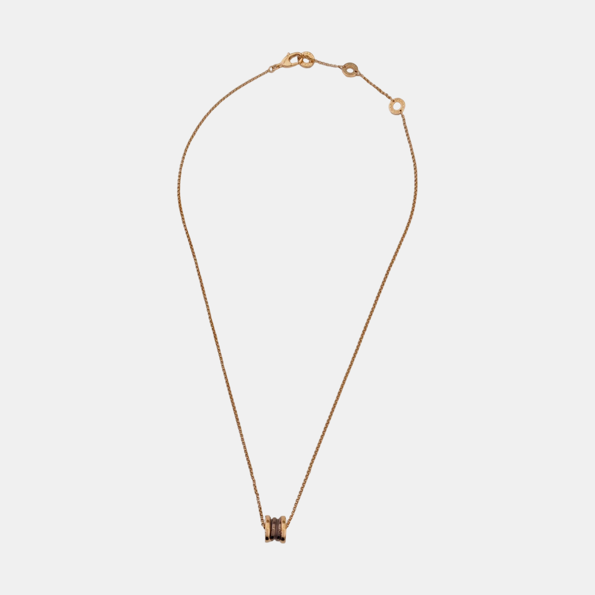 B.ZERO1 18k Rose Gold Necklace
