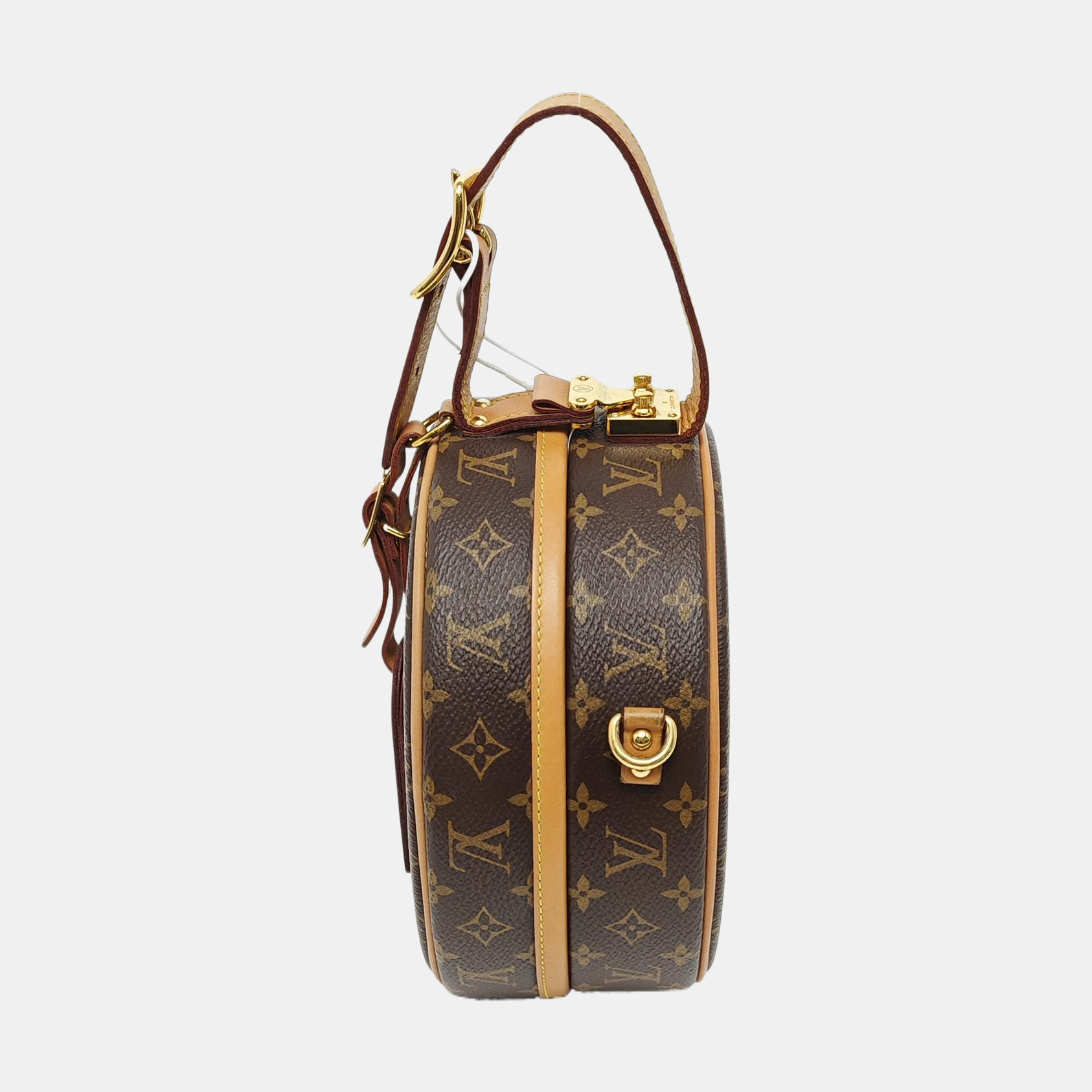 BOITE CHAPEAU PM Monogram Coated Canvas Brown