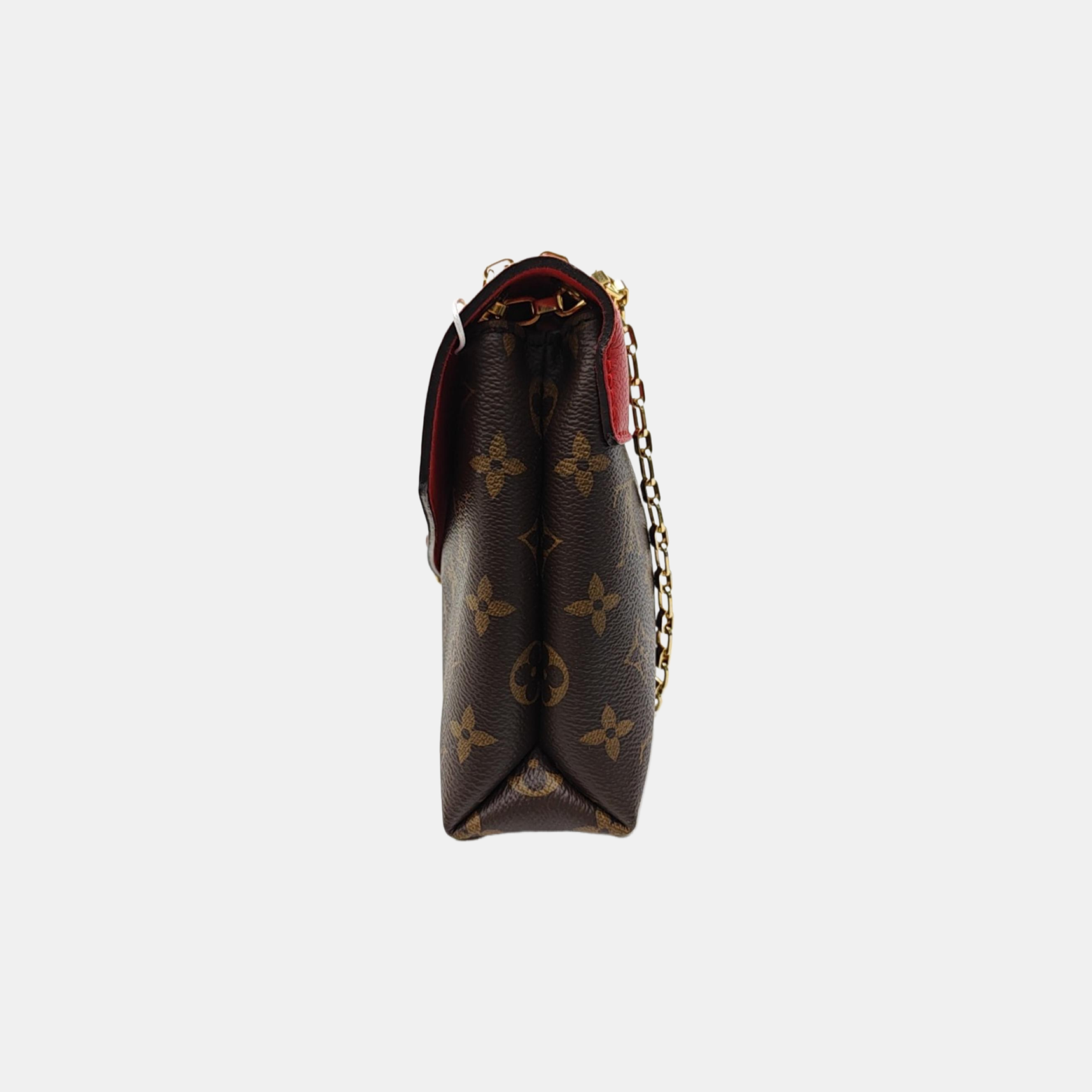 PALLAS BB Monogram Coated Canvas Brown
