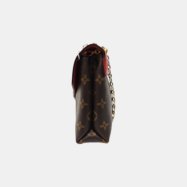 PALLAS BB Monogram Coated Canvas Brown