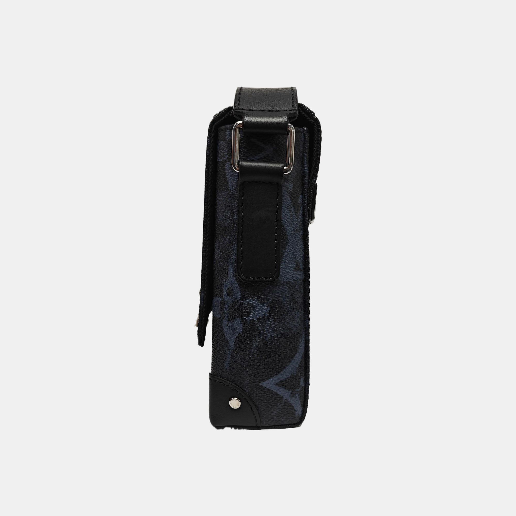 TRUNK PM Monogram Coated Canvas Gray