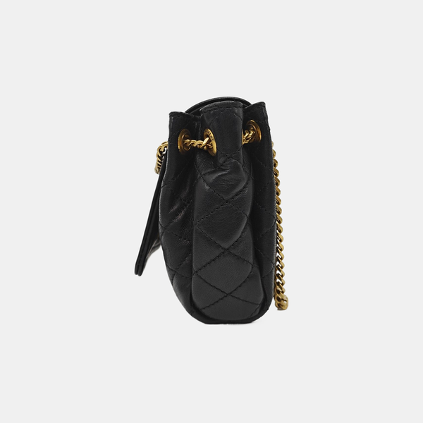 NOLITA Mini Quilted Lambskin Black