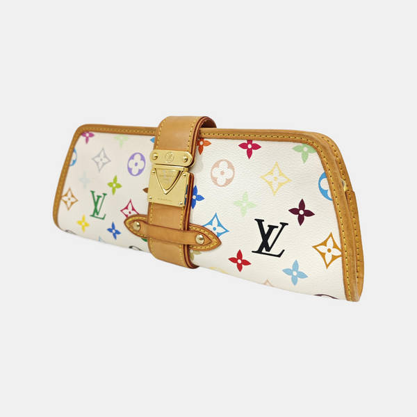 LV × TM SHIRLEY Monogram Coated Canvas White