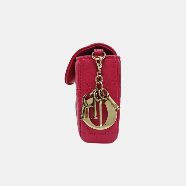 Cannage Lambskin Red