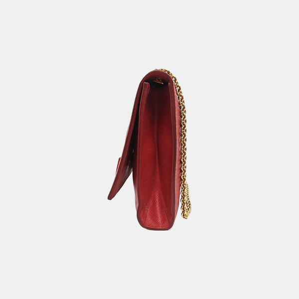 Ginny Calfskin Red