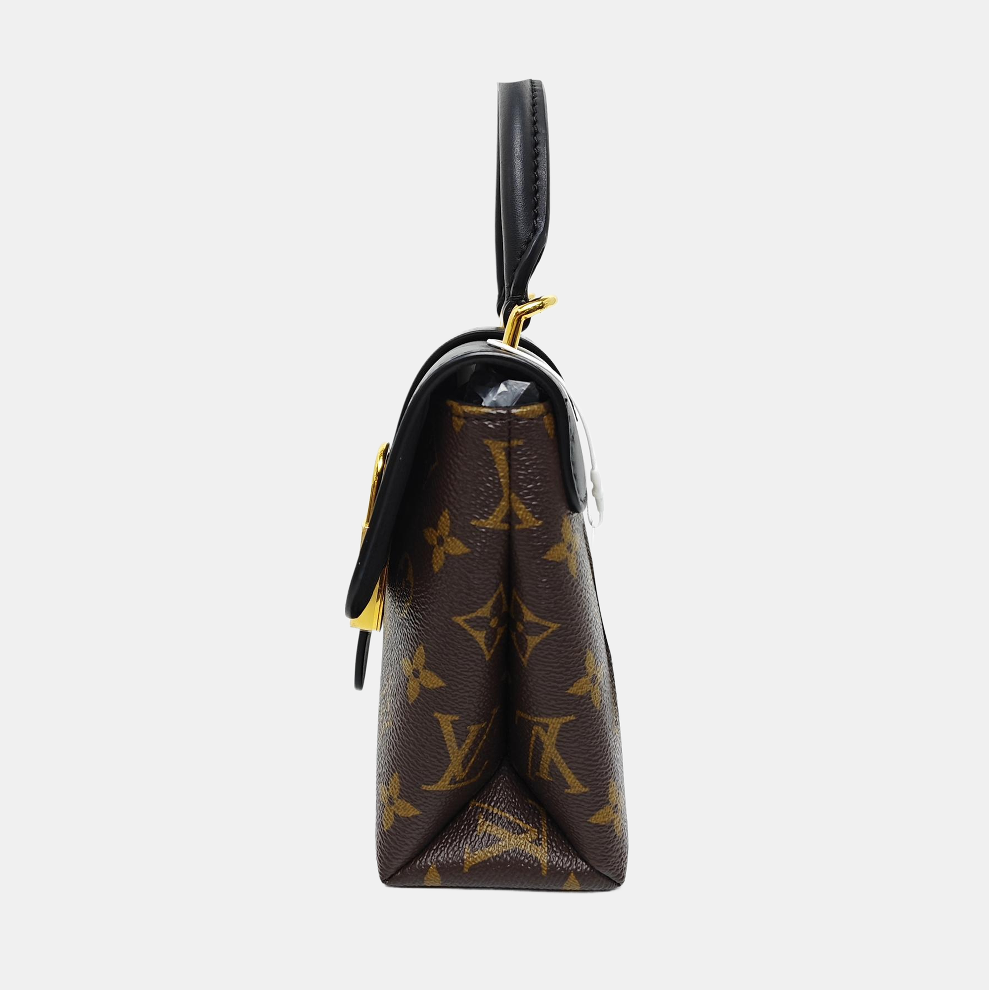 LOCKY BB Monogram Coated Canvas Brown