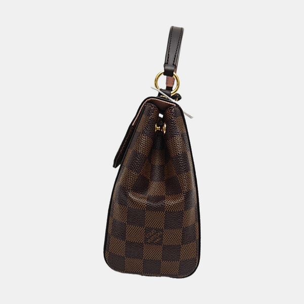 BOND STREET BB Damier Ebene Coated Canvas Brown
