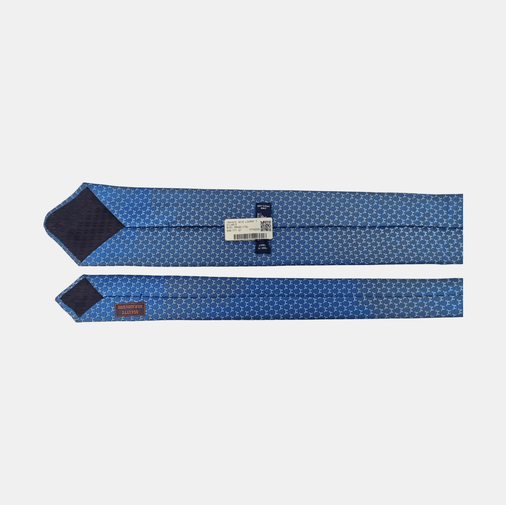 Mulberry Silk Tie Blue