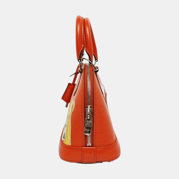 Authenticated pre-owned  ALMA BB Epi Orange - Shoulder Bag at Looply