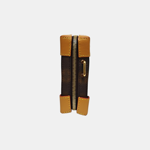 SOFT TRUNK Coated Canvas Brown
