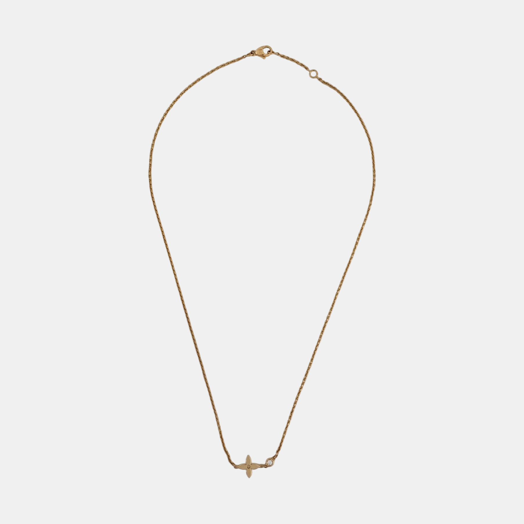 IDYLLE BLOSSOM 18k Gold Rose Gold Necklace
