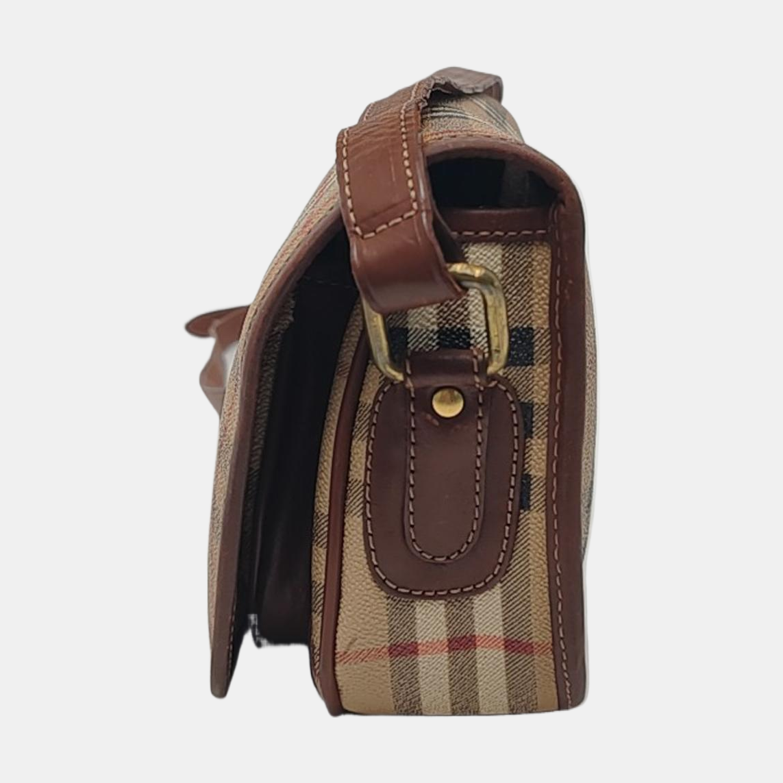 Coated Canvas Small Beige