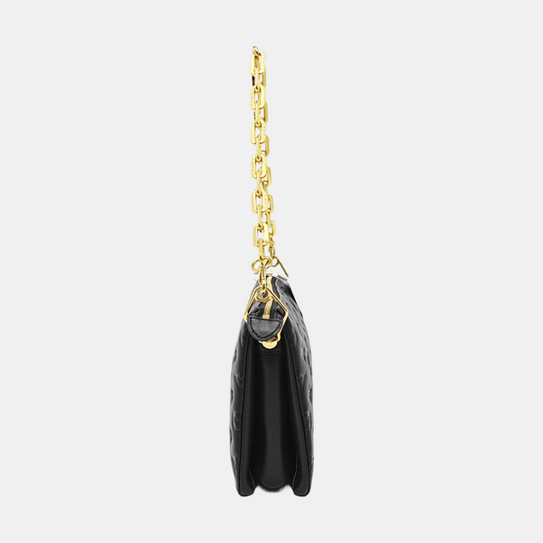 COUSSIN PM Lambskin Black