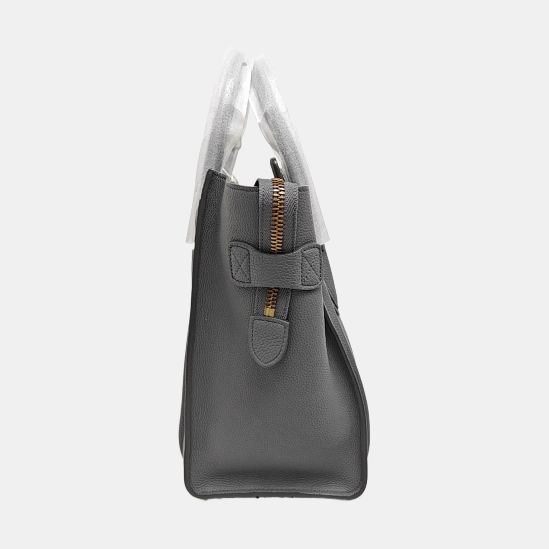 LUGGAGE Micro Calfskin Gray