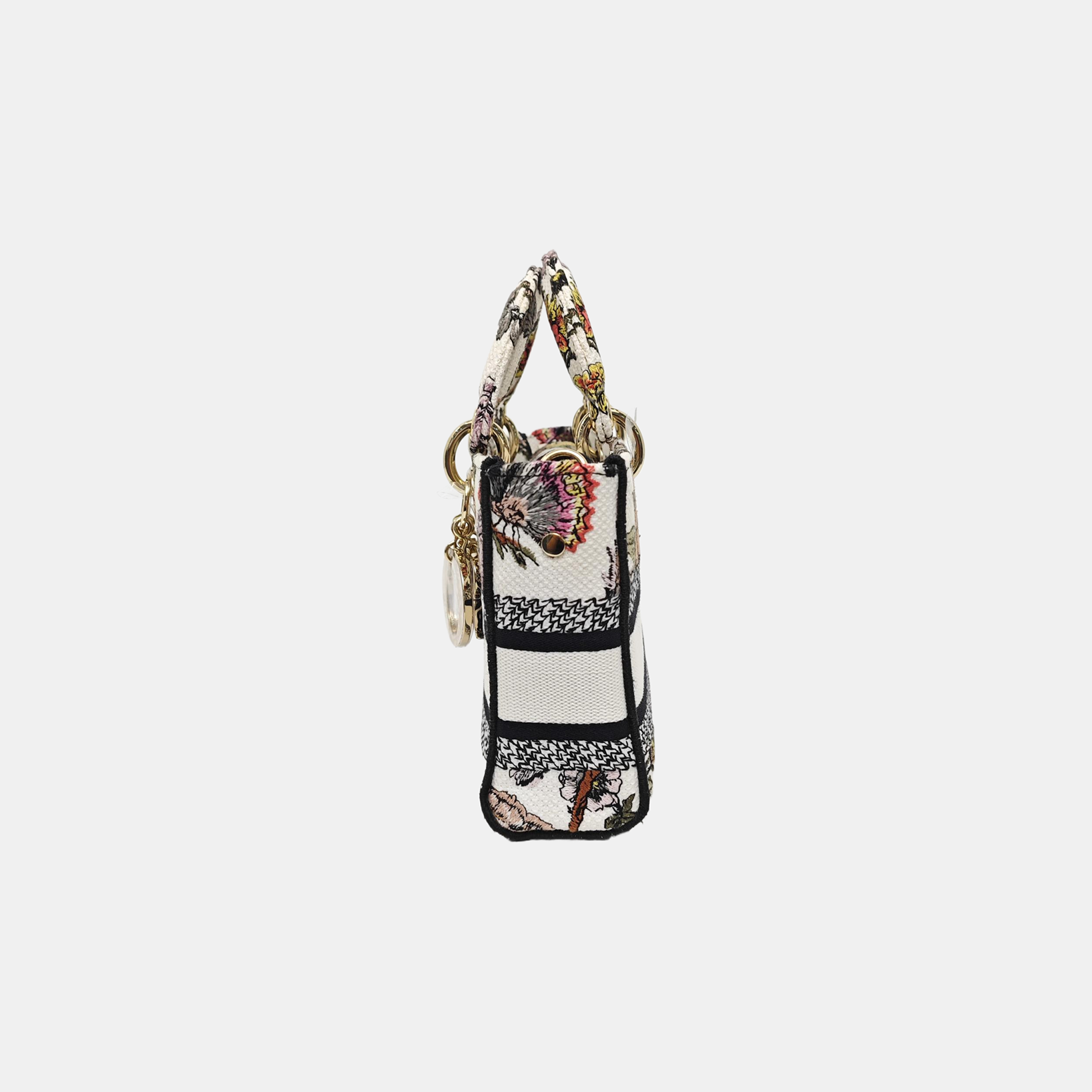 Lady D-Lite Medium Fabric White