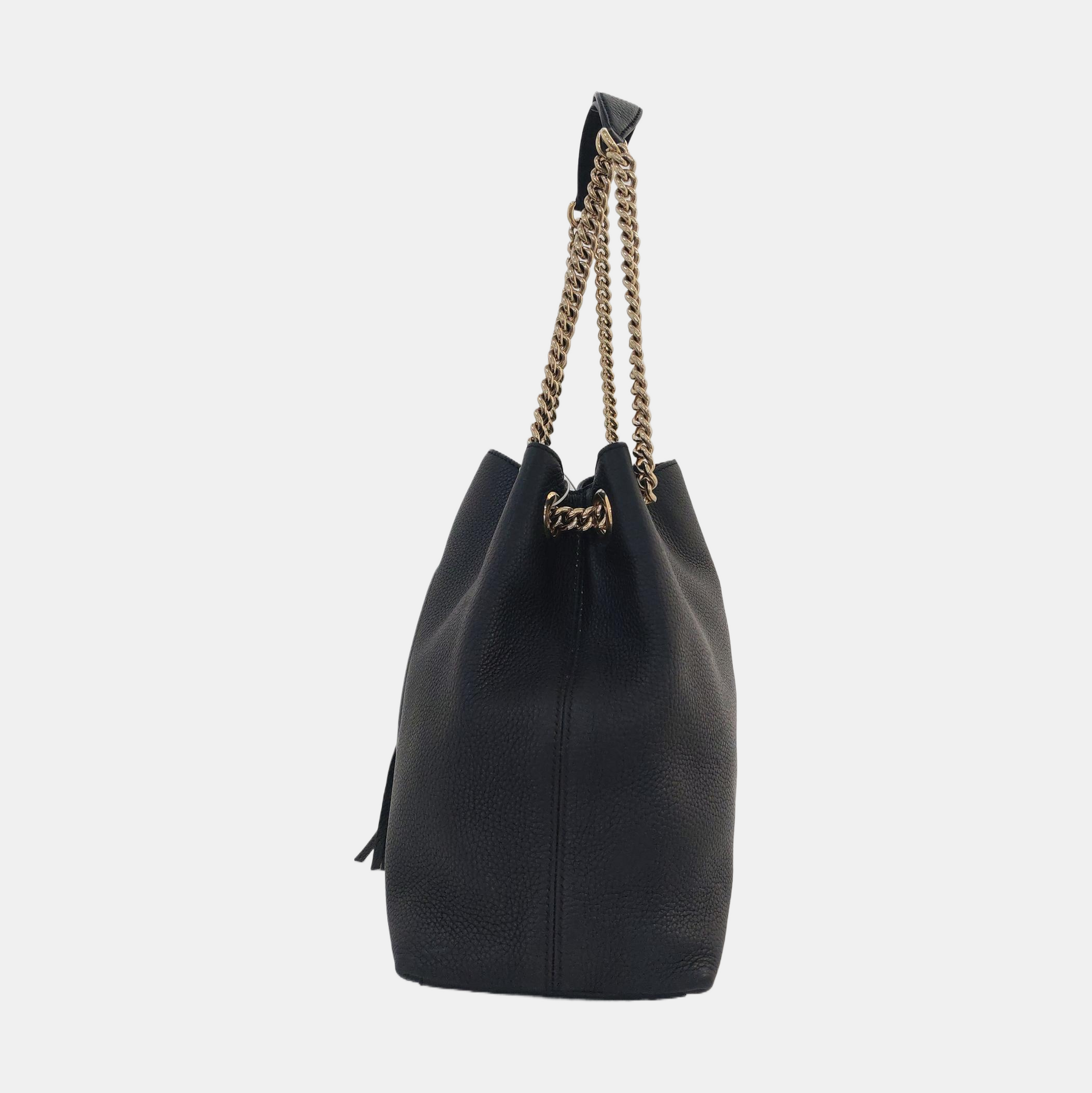 Soho Large Calfskin Black