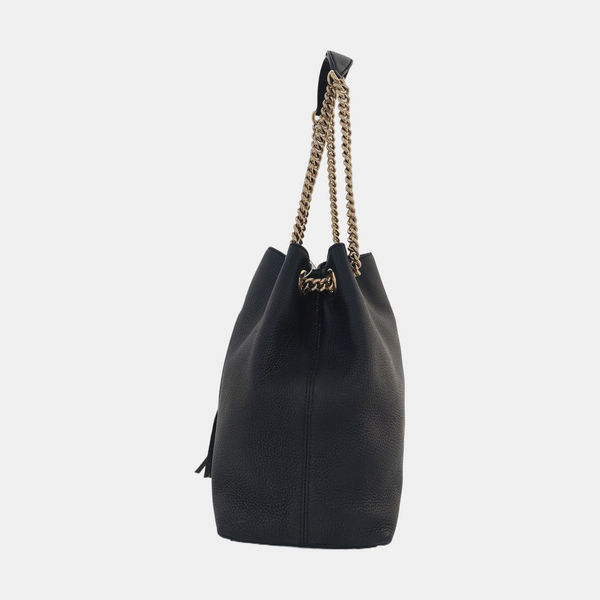 Soho Large Calfskin Black