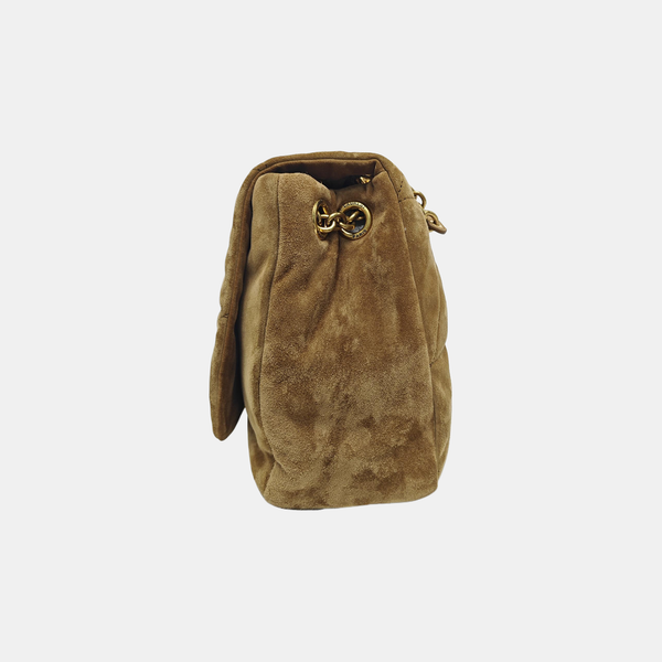 JAMIE 4.3 Medium Quilted Suede Brown