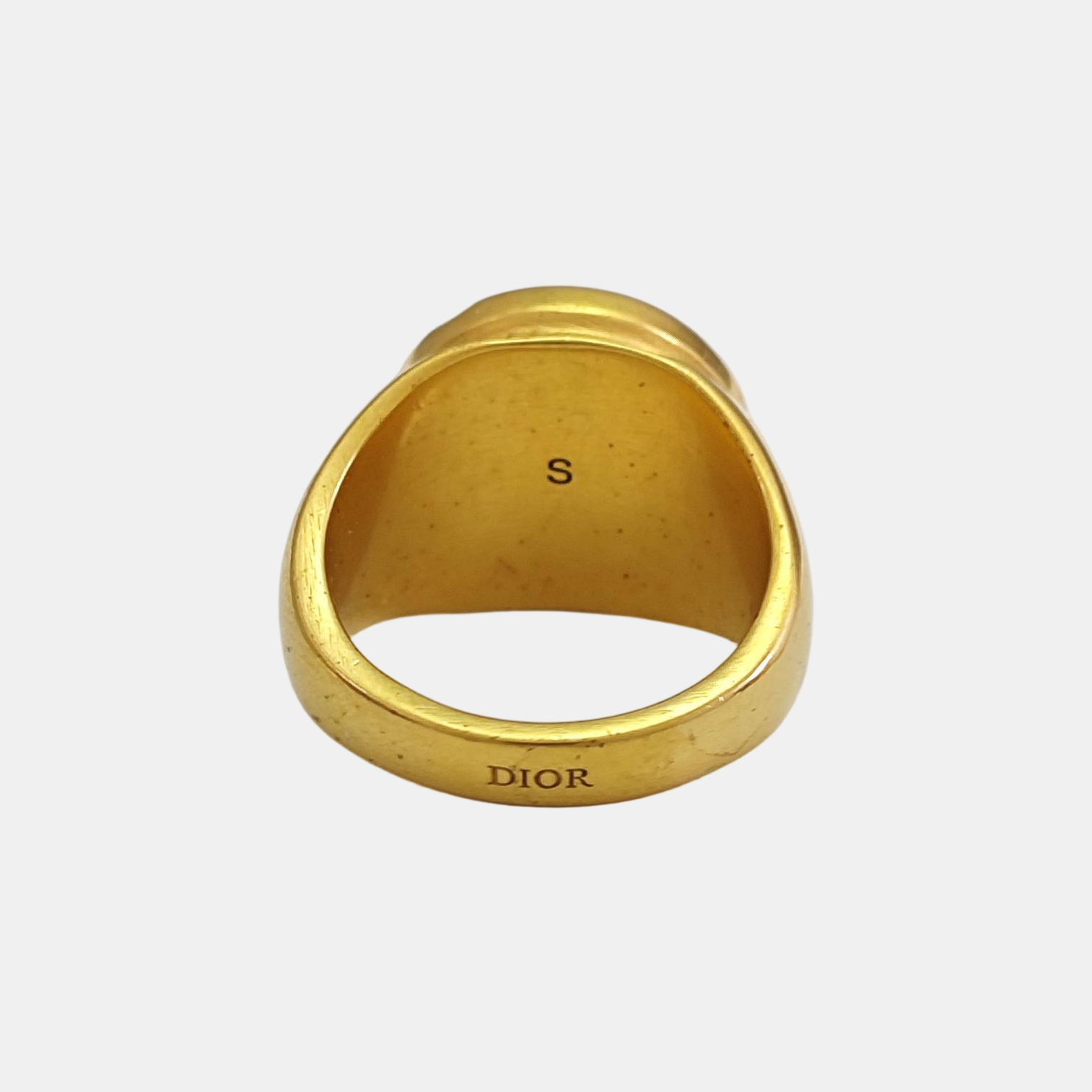Metal Gold Ring EU 50