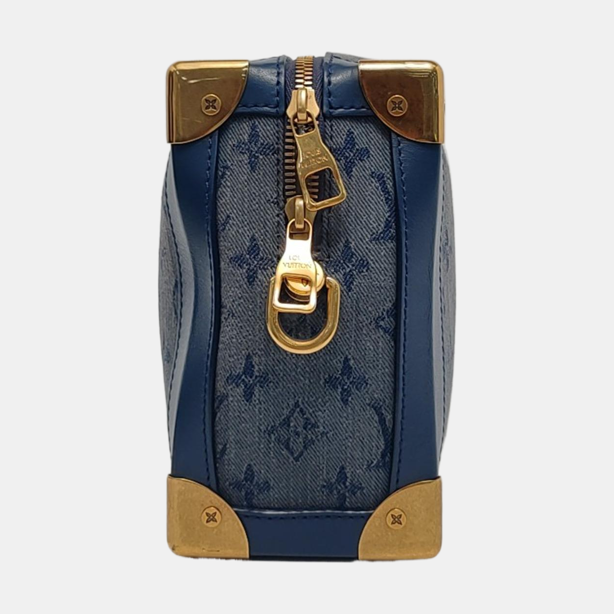 SOFT TRUNK Monogram Denim Blue